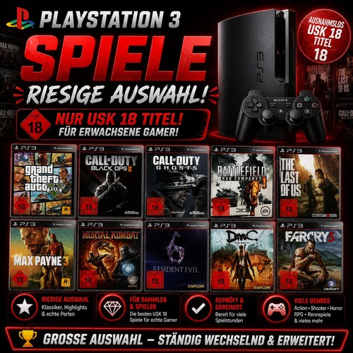 Ps3 spiele usk - usk, top